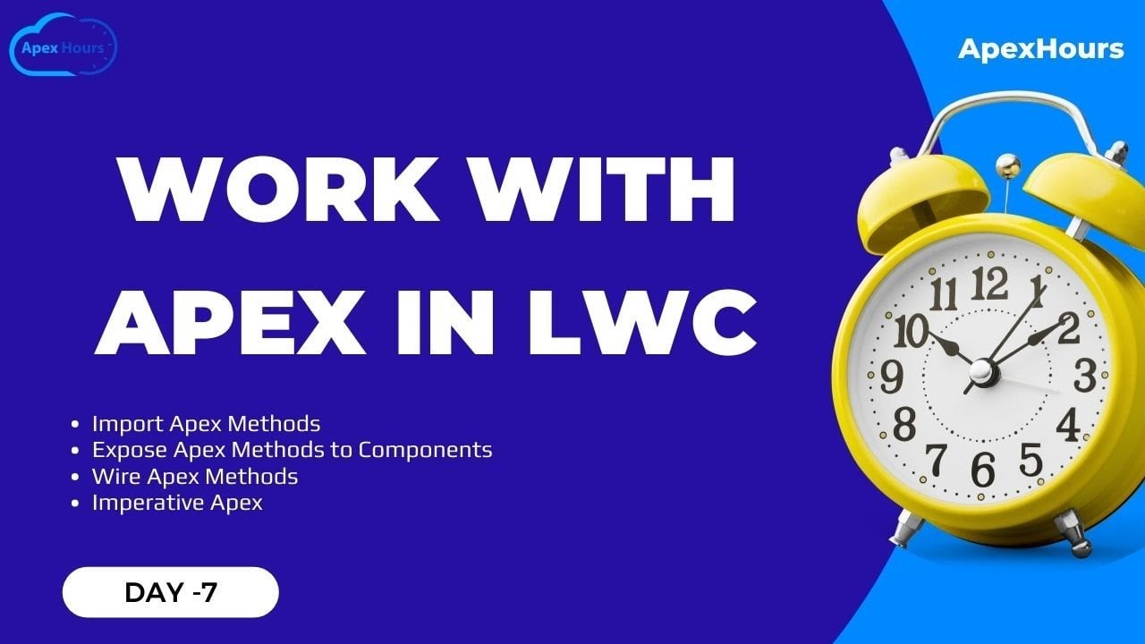 Working on Apex in LWC | DAY 7