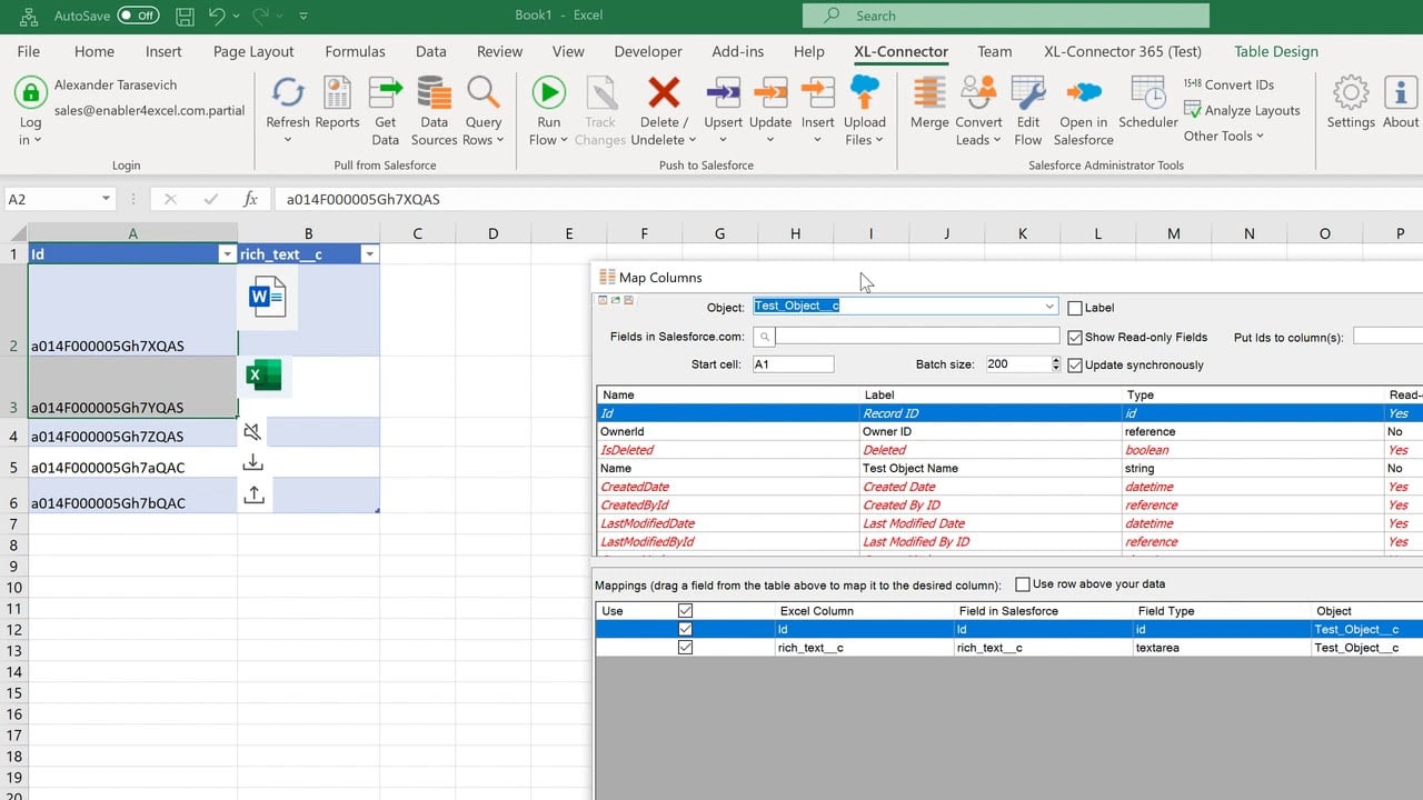 Working with images in Rich Text fields in Salesforce.