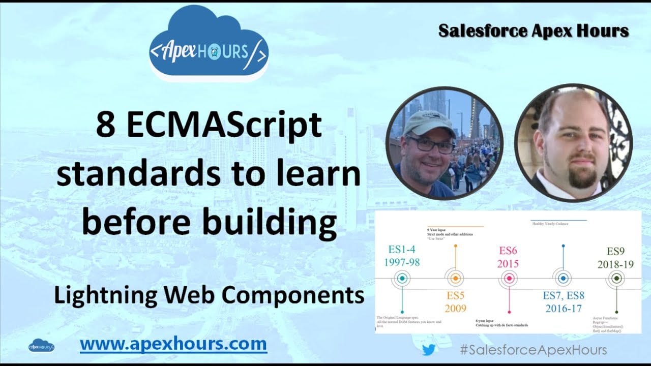 8 ECMAScript standards to learn before building Lightning Web Components