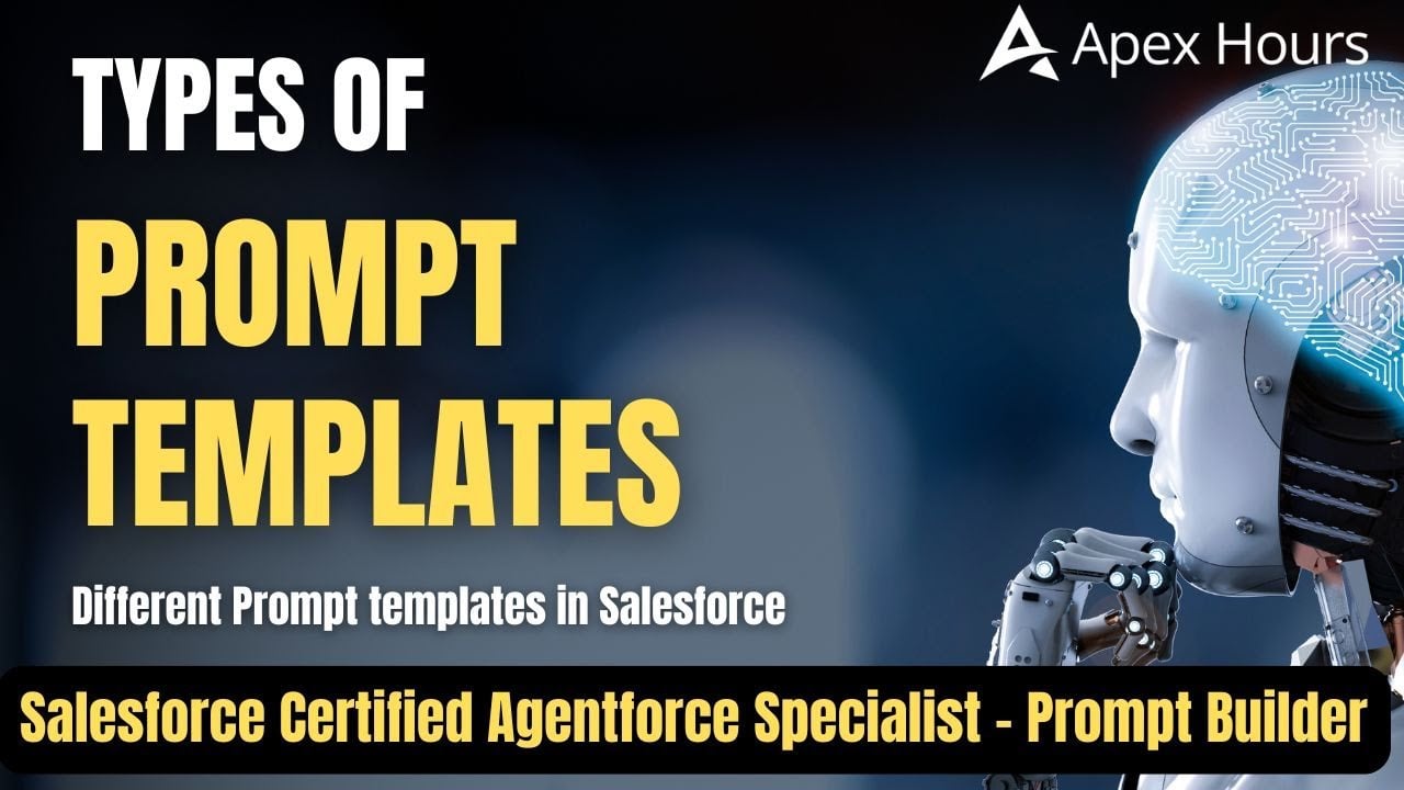 Prompt Templates Types in Salesforce