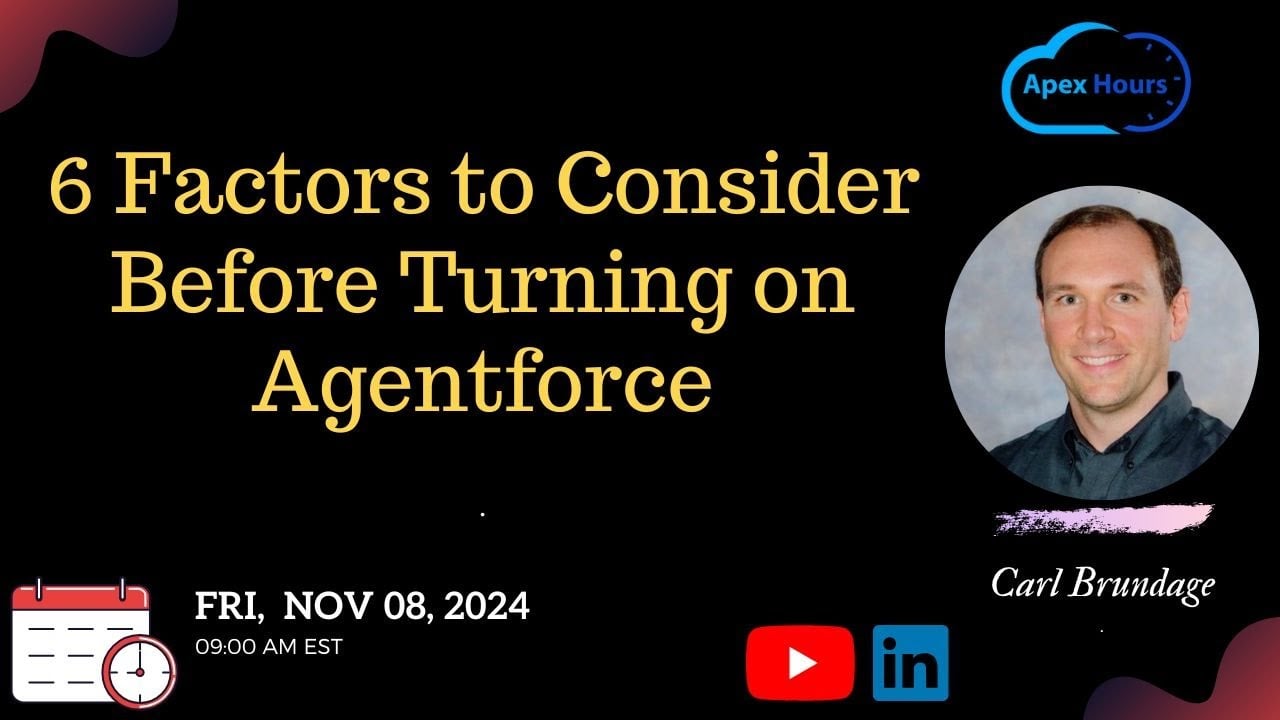 6 Factors to Consider Before Turning on Agentforce
