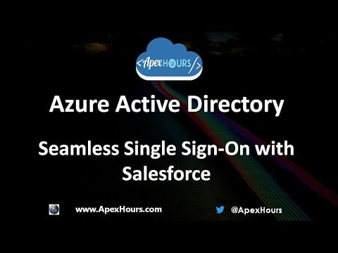 Azure Active Directory Seamless Single Sign-On with Salesforce | Salesforce SSO with azure AD