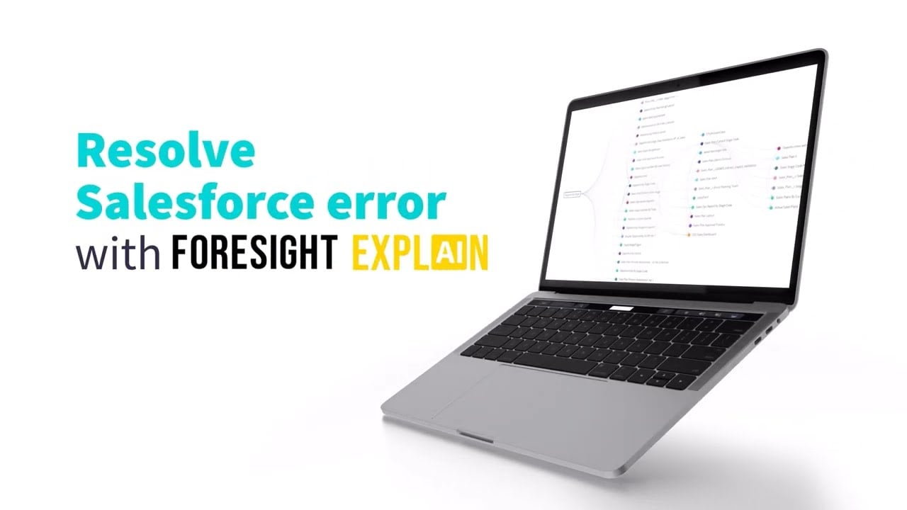 Resolving Salesforce Error with Panaya ForeSight AI