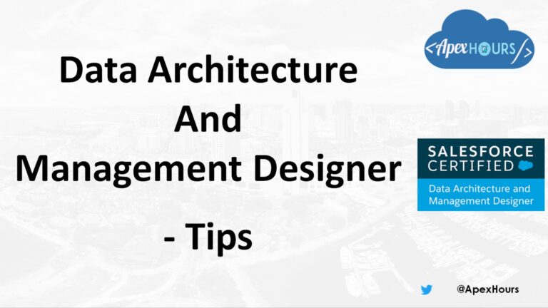 data architecture and management designer