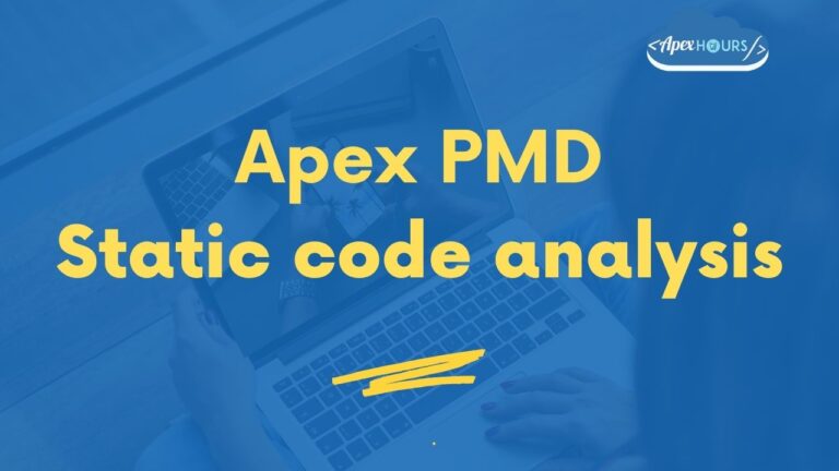 Apex PMD Static code analysis