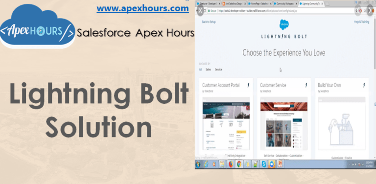 Salesforce Lightning Bolt Solution - Apex Hours