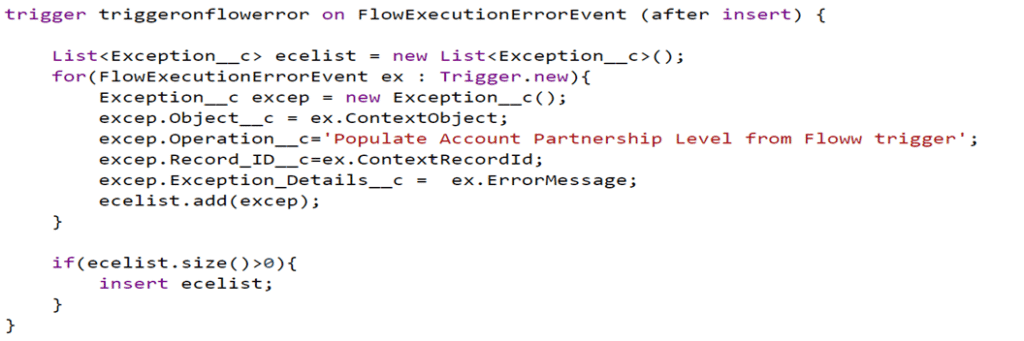 using system debug for code flow tracking handling... Exception handling & Logging in flow: Fault Connectors - Apex Hours