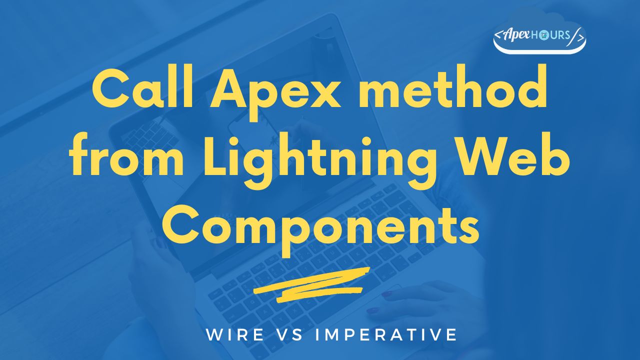 Call Apex method from Lightning Web Components