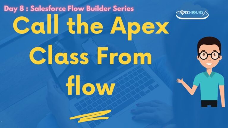 Call the Apex Class from Flow