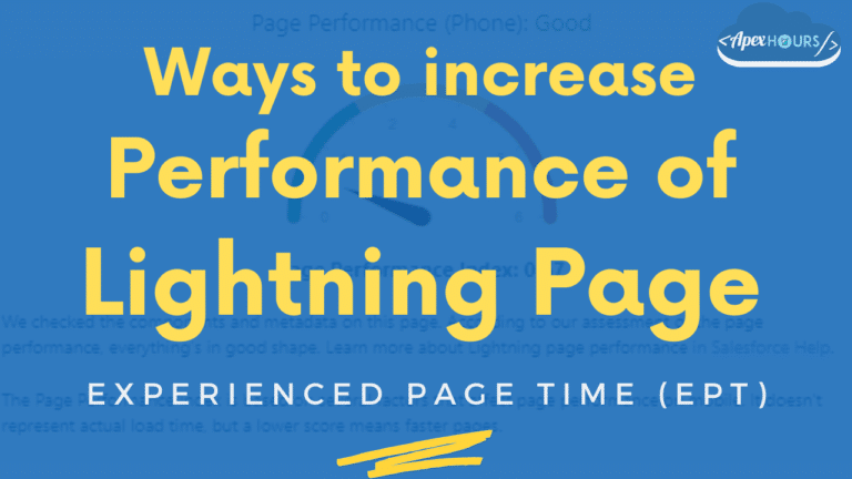 Increase perforce of lightning page