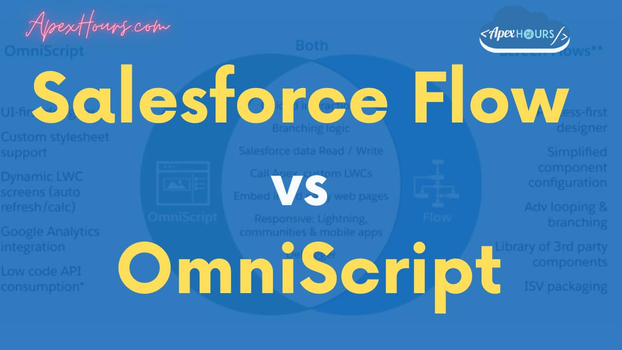 Salesforce Flows vs OmniScript
