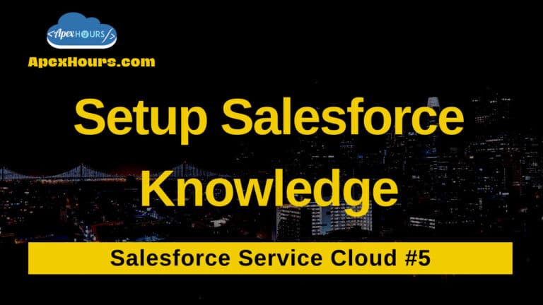 Salesforce knowledge management