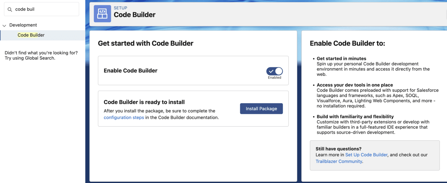 Salesforce Code Builder is GA Now - Apex Hours