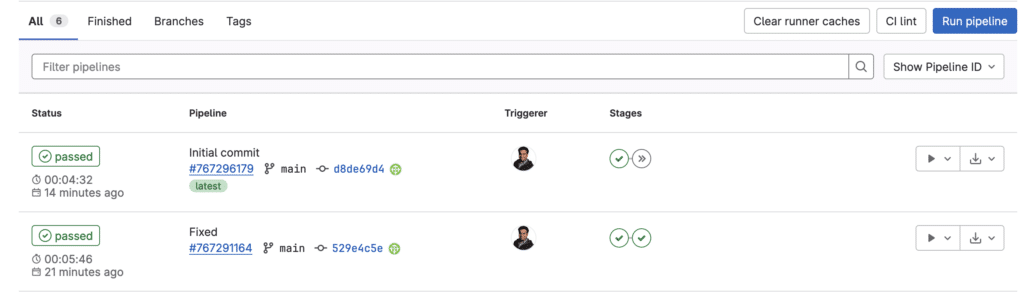 CI:CD pipeline using Gitlab for Salesforce