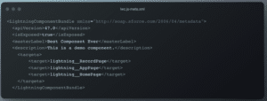 Use Component in Salesforce Targets - Apex Hours