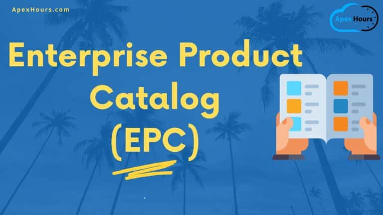 Enterprise Product Catalog(EPC)