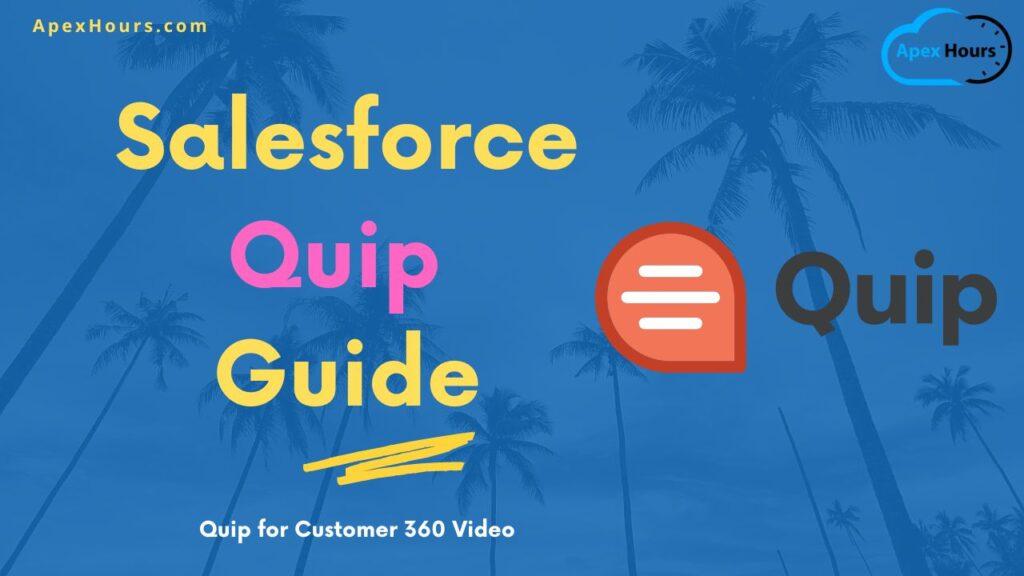 Salesforce Quip Guide Apex Hours