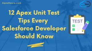 Apex Unit Test Tips