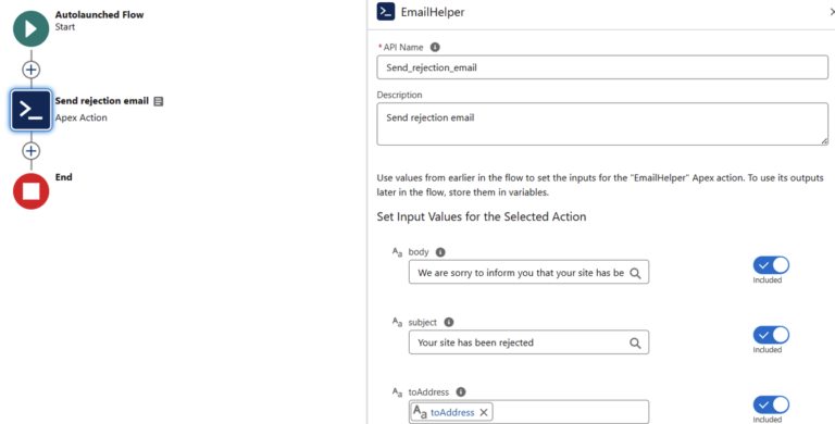 Different Ways of Sending Emails from Flow in Salesforce - Apex Hours