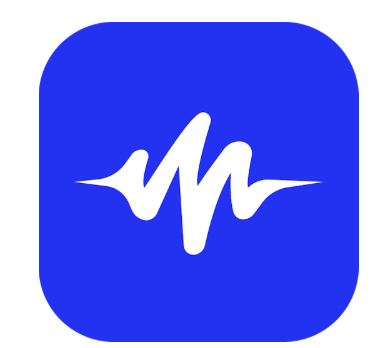 The Speechify logo, which is a soundwave
