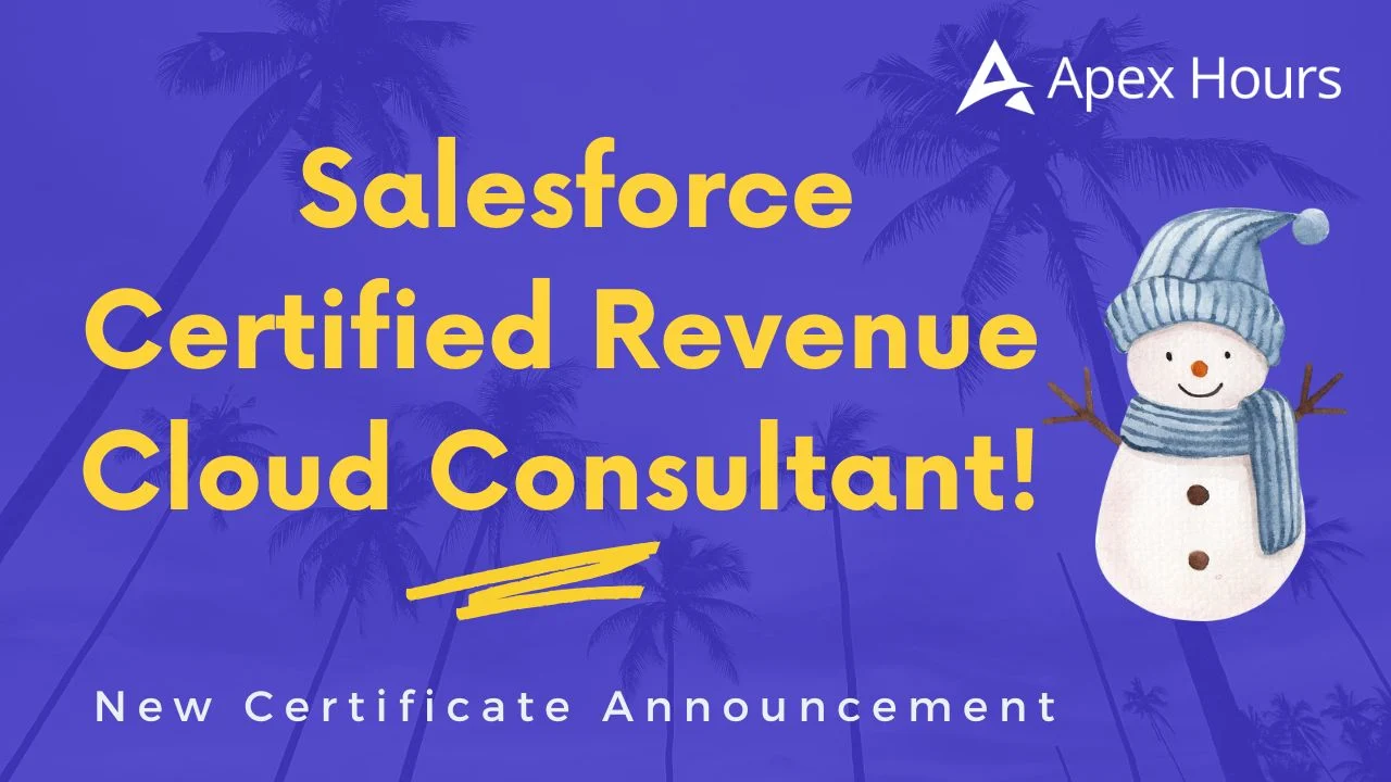 Salesforce Certified Revenue Cloud Consultant