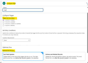 Flow with Metadata Type - Apex Hours