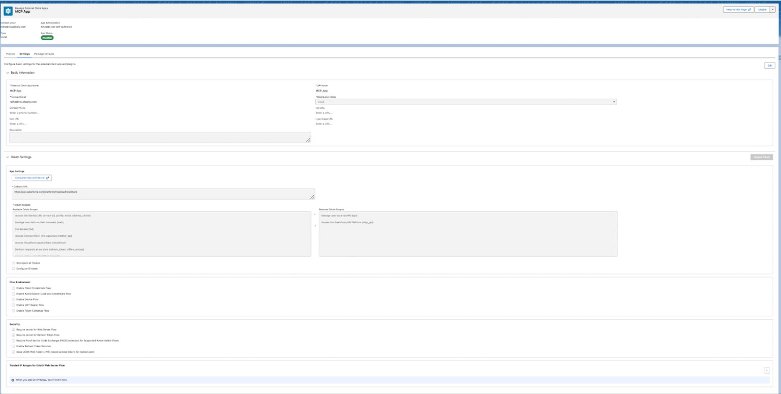 Salesforce Hosted MCP Servers - Apex Hours