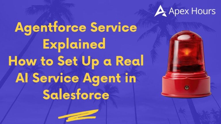 Agentforce Service Explained How to Set Up a Real AI Service Agent in Salesforce