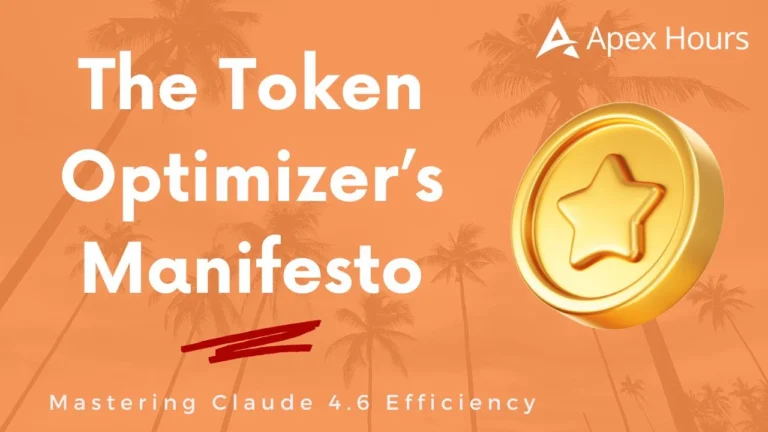 The Token Optimizer’s Manifesto