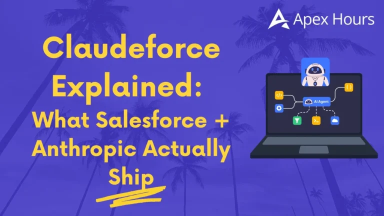 Claudeforce Explained: What Salesforce + Anthropic Actually Ship